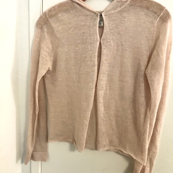 NWOT Banana Republic Heather Pink Women’s Hooded Top/Cover Up. - Picture 2 of 7